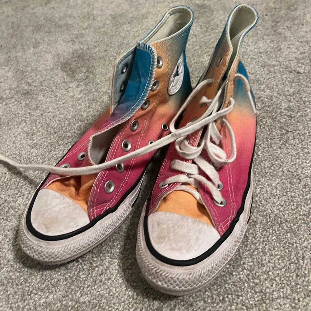 Rainbow Converse